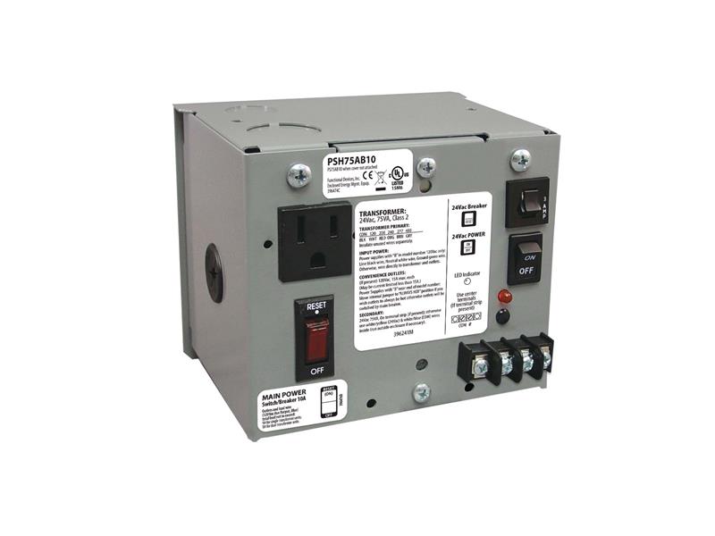 PSH75AB10 by FUNCTIONAL DEVICES