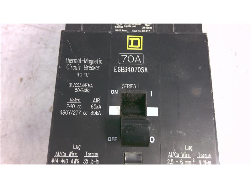 SCHNEIDER ELECTRIC EGB34070SA