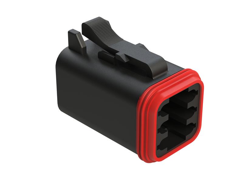 AMPHENOL AT06-6S-RD01BLK