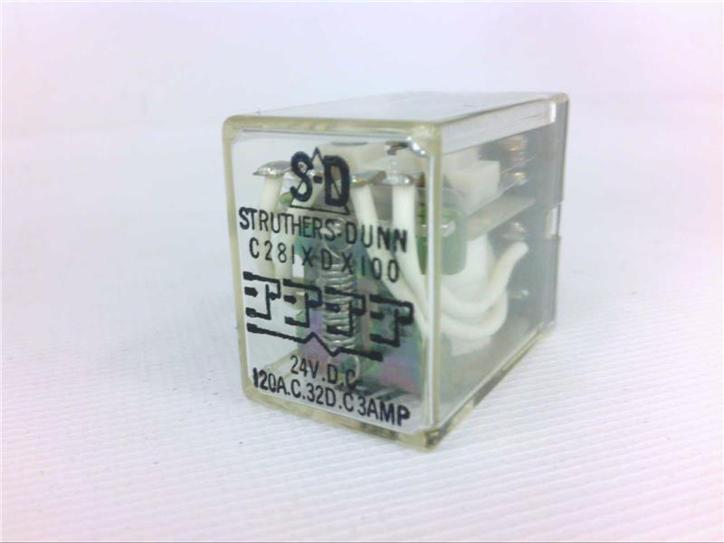STRUTHERS DUNN RELAYS C281-XDX-100-DC24