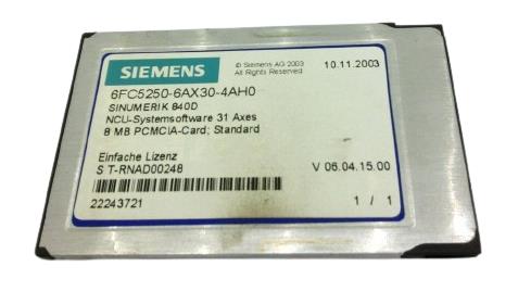 SIEMENS 6FC5250-6AX30-4AH0