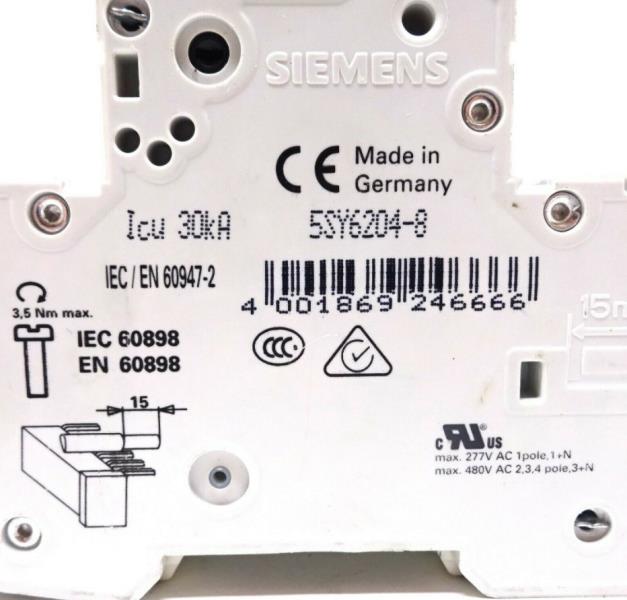 SIEMENS 5SY6204-8