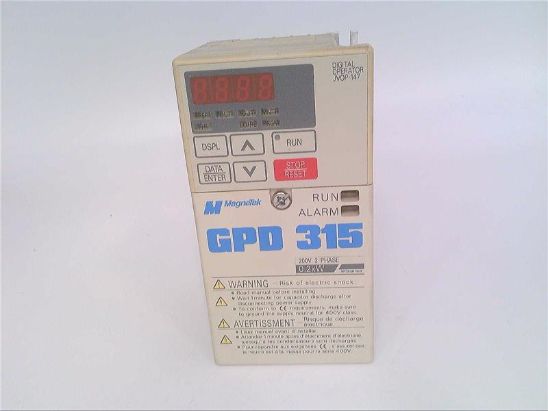 YASKAWA ELECTRIC GPD315-MVA002