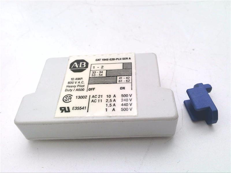 ALLEN BRADLEY 194E-E20-PL11