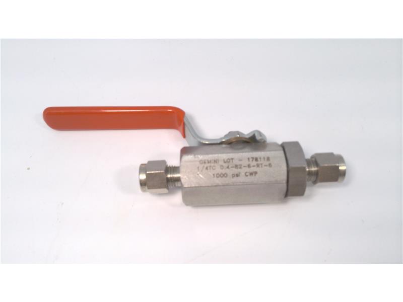 GEMINI VALVE 1/4TCO.4-82-6-RT-6-SL