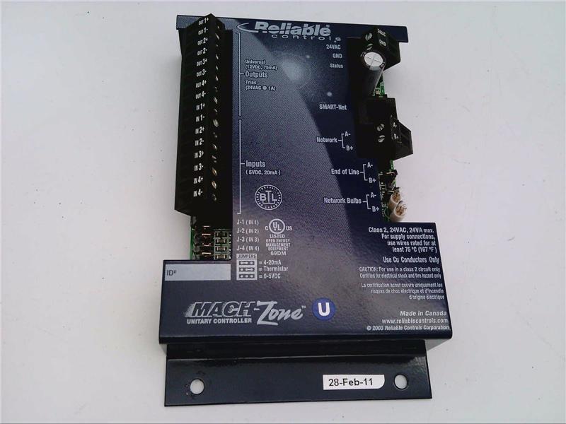 RELIABLE CONTROLS MZU-T0024
