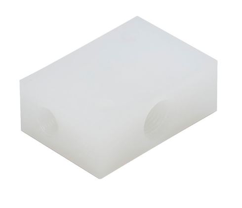EFECTOR FLOW BLOCK, PVDF, 1/8" X G1/4-U40087