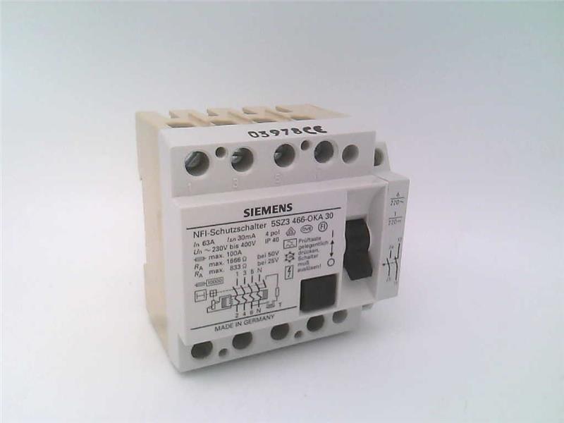 SIEMENS 5SZ3-466-0KA30