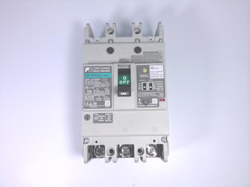 FUJI ELECTRIC EW125RAGU-3P015K