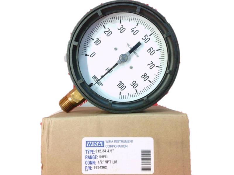 WIKA 212.34-4.5-100-1/2-LM