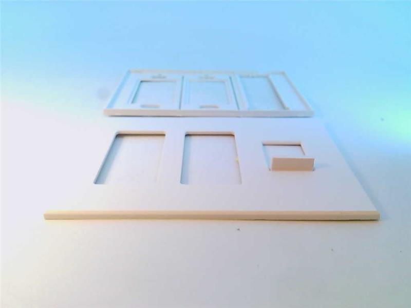 LUTRON NT-R3R3S-FB-WH