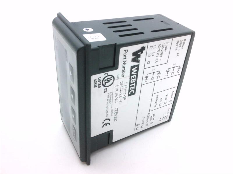 WEBTEC PRODUCTS LIMITED DP130-RA-AC