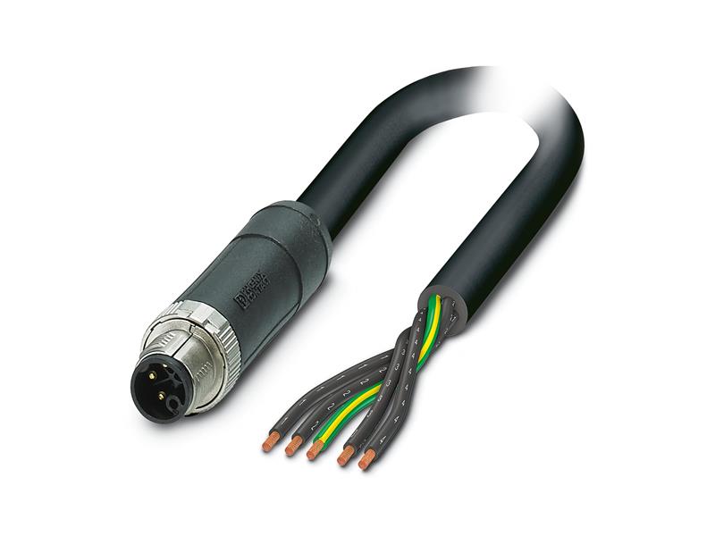 PHOENIX CONTACT SAC-5P-M12MSK/ 5,0-PVC PE