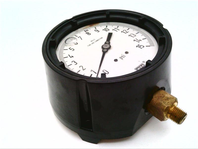 WIKA 233.34-4.5-0-15PSI-1/4LM