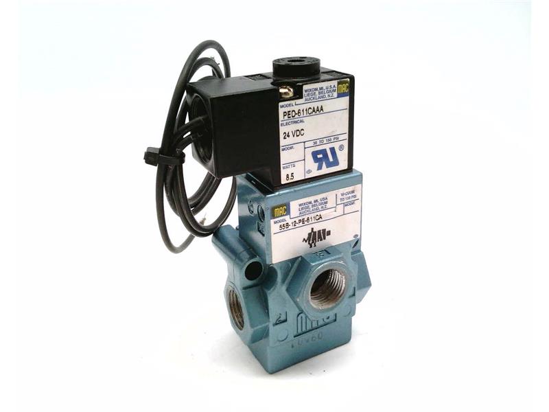 MAC VALVES INC 55B-12-PE-611CA