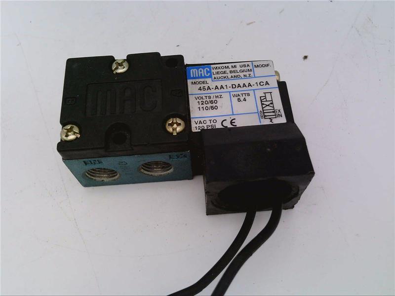 MAC VALVES INC 45A-AA1-DAAA-1CA