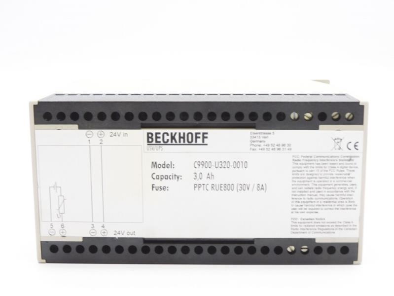 BECKHOFF C9900-U320-0010