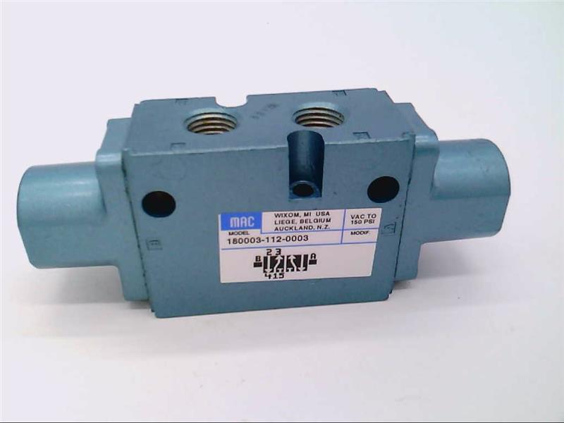 MAC VALVES INC 180003-112-0003