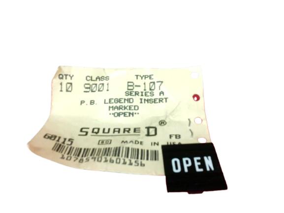 SCHNEIDER ELECTRIC 9001-B107