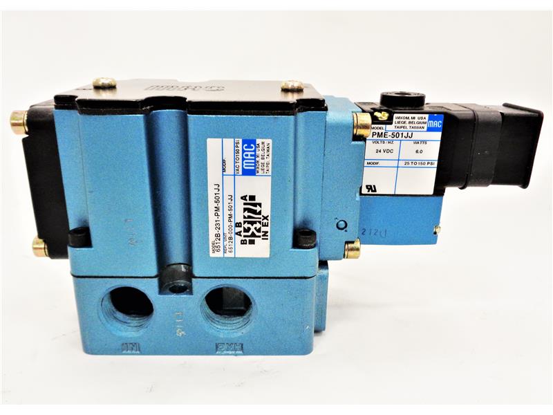 MAC VALVES INC 6512B-231-PM-591JJ