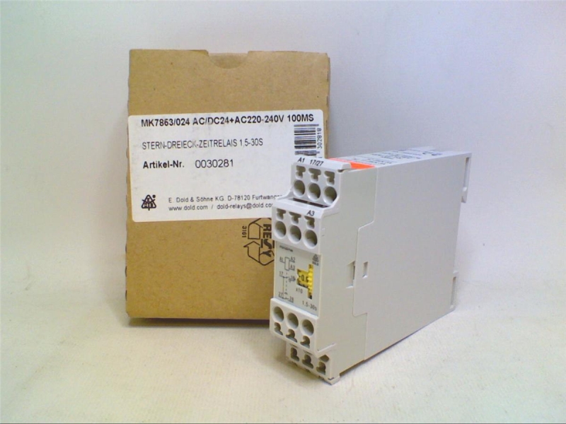 DOLD MK7853/024-AC/DC24-AC220-240V-100MS