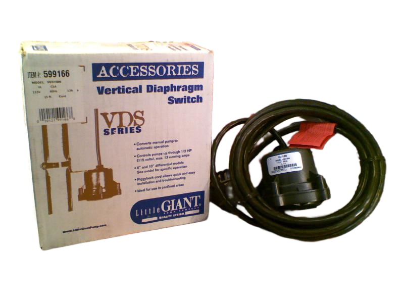 LITTLE GIANT PUMP VDS1506