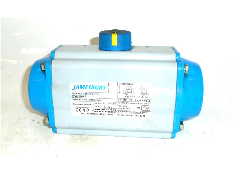 JAMESBURY VPVL200DA-B-C
