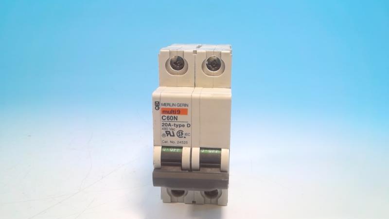 SCHNEIDER ELECTRIC C60N-2P-20A-C