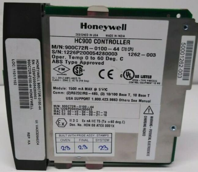 HONEYWELL 900C71R-0100-44 C70R