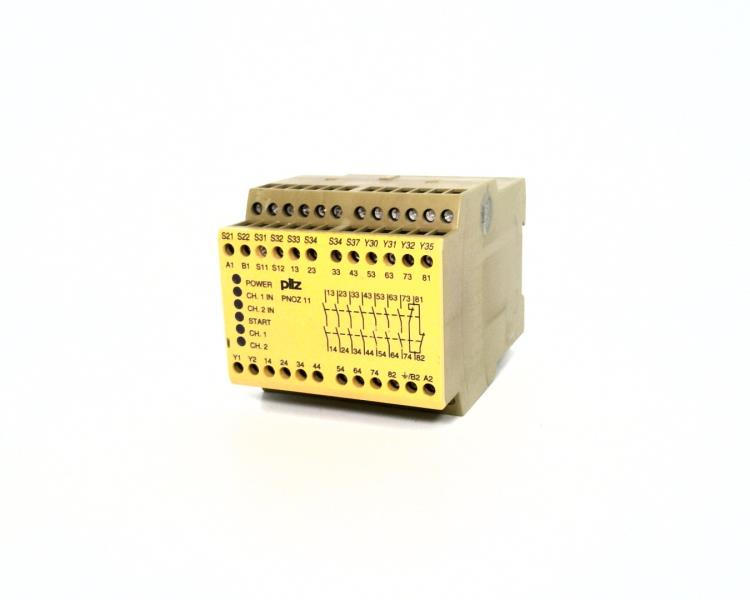 PILZ PNOZ 11 110VAC 24VDC 7N/O 1N/C