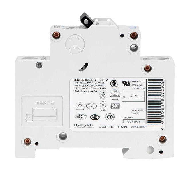 EATON CORPORATION FAZ-C15/1-SP