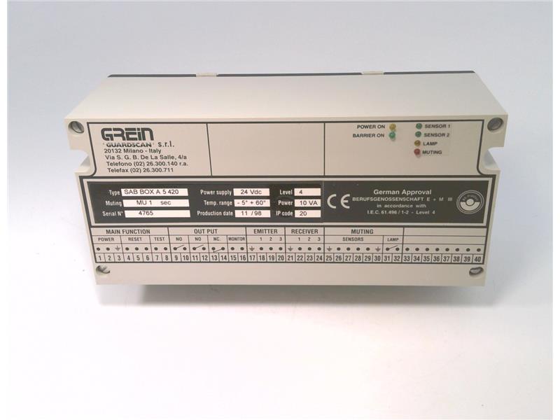 SAB BOX A 5 420 by GREIN