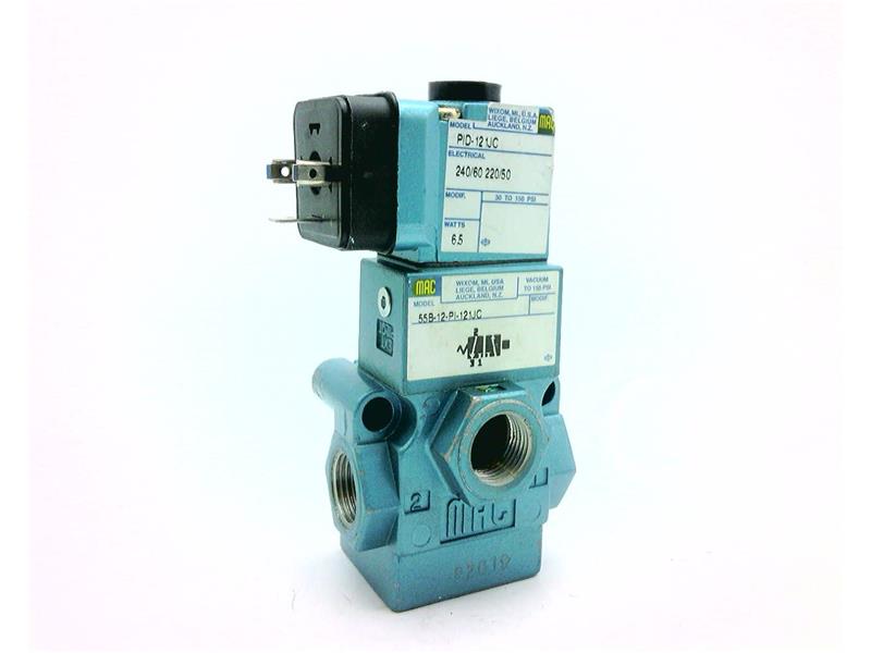MAC VALVES INC 55B-12-PI-121JJ