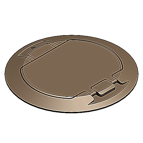 ABB THOMAS & BETTS FPT4-CVR-TBRN