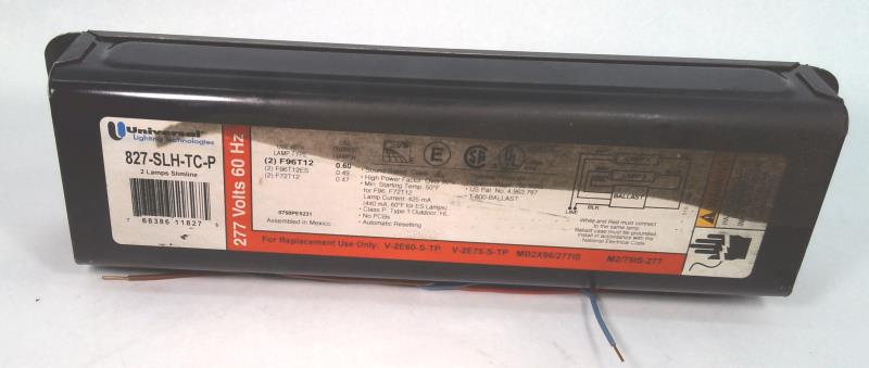 UNIVERSAL LIGHTING TECHNOLOGY 827-SLH-TC-P-000I