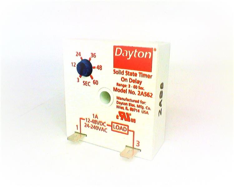 GRAINGER 2A562-12-48VDC-24-240VAC