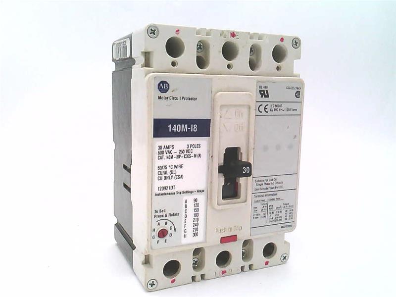 ALLEN BRADLEY 140M-I8P-C30S-M
