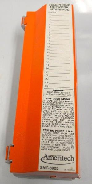 AFL TELECOMMUNICATIONS SNI-8925-1-1-2