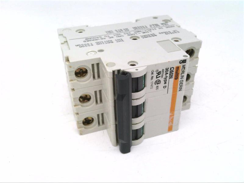 SCHNEIDER ELECTRIC C60N-3P-30A-D
