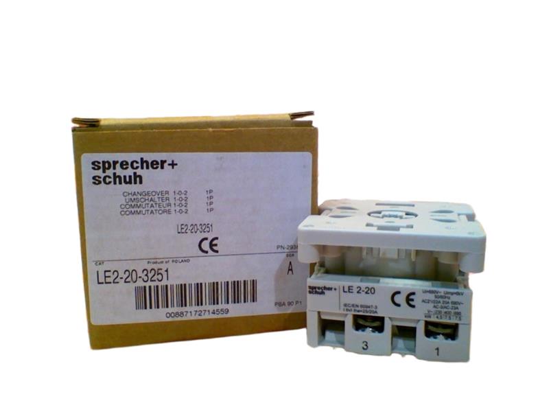 LE2-20-3251 by SPRECHER & SCHUH