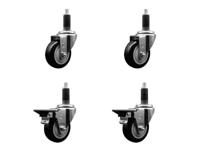 SCC-EX20S3514-PPUB-BLK-2-PLB-2-118 Caster by SERVICE CASTER CORPORATION