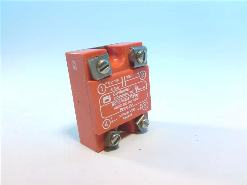 INVENSYS RSDC-DC-108-000