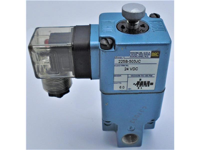 MAC VALVES INC 225B-503JC