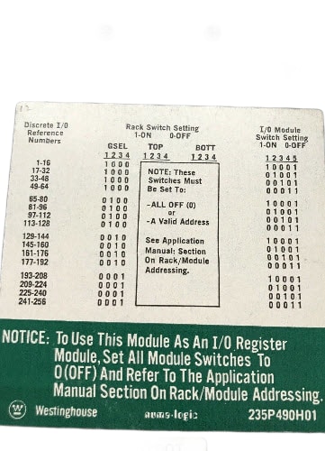 WESTINGHOUSE NL-738