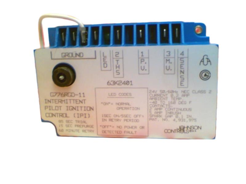 JOHNSON CONTROLS G776RGD-11