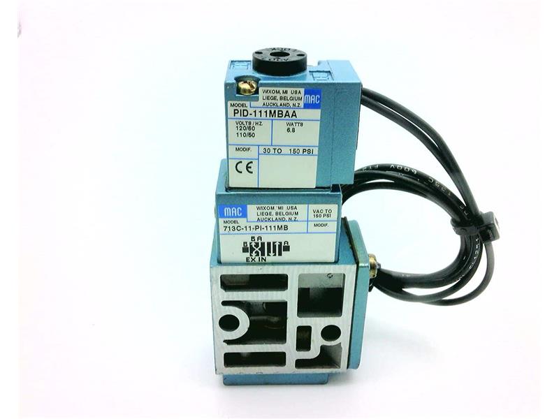 MAC VALVES INC 713C-11-PI-111BA