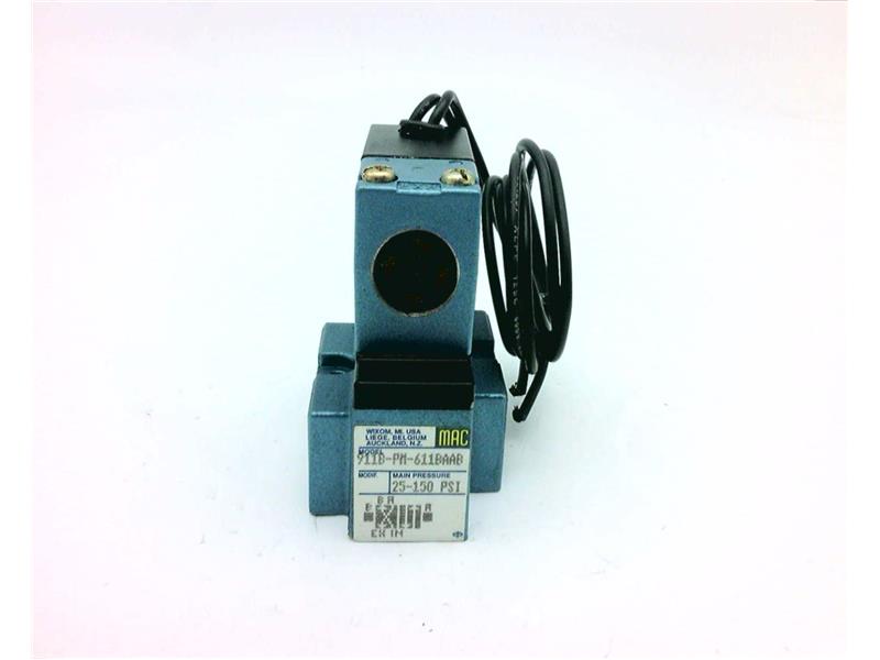 MAC VALVES INC 911B-PM-611BAAB