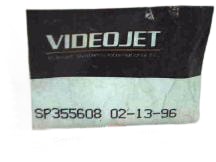 VIDEOJET SP355608