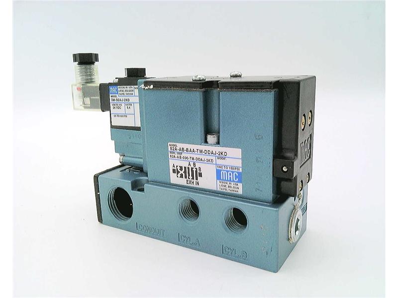 MAC VALVES INC 82A-AB-BAA-TM-DDAJ-2KD