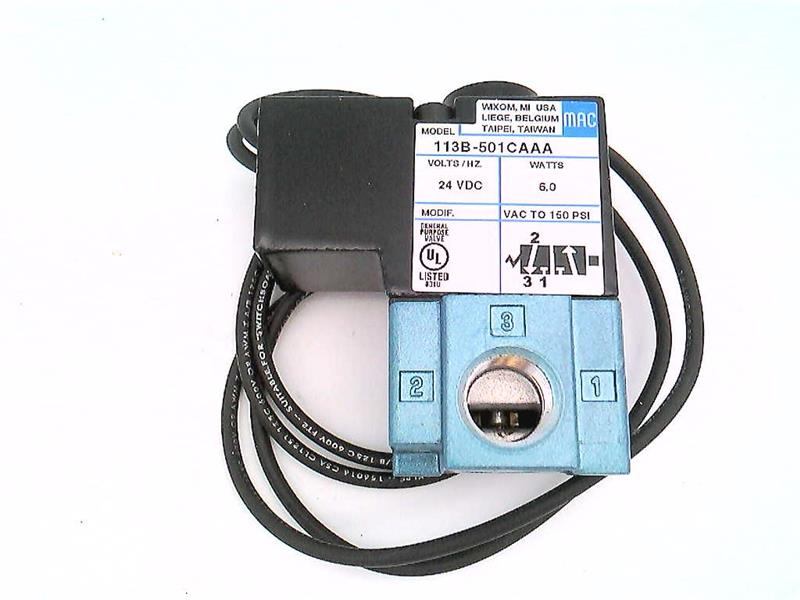 MAC VALVES INC 113B-501CAAA